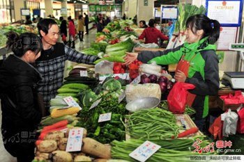 湖北:11月猪肉鸡蛋蔬菜价格回落